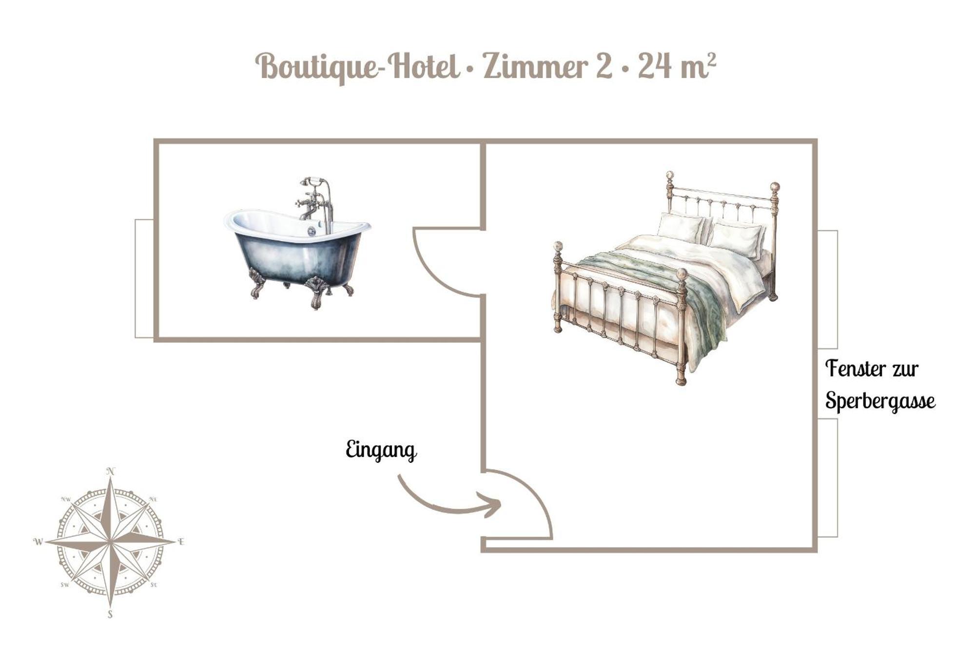Boutique-Hotel Im Sternenhof Grosskarlbach Oda fotoğraf